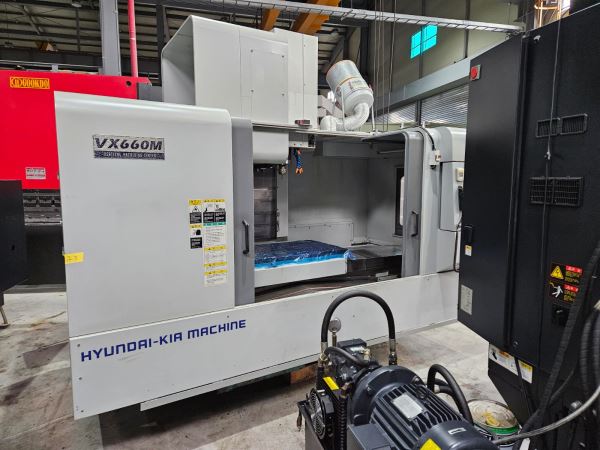 HYUNDAI KIA VX660M CNC Dik İşlem