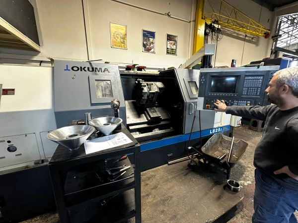 OKUMA 15 İNÇ CNC TORNA