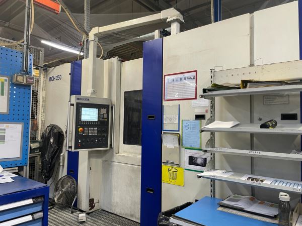 MCH 250 HELLER 2005 MODEL  CNC YATAY İŞLEM