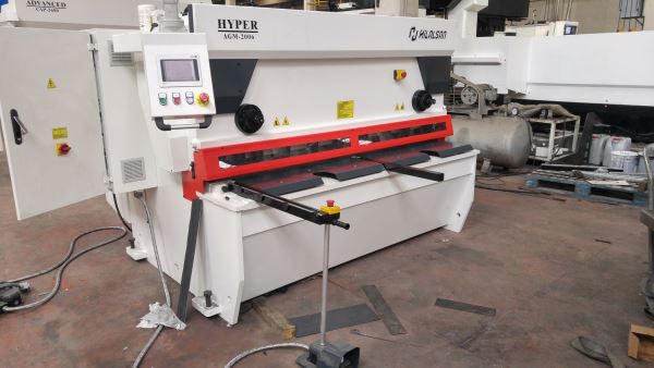 2 METRE 6 MM CNC AÇI AYARLI GİYOTİN MAKAS HİLALSAN