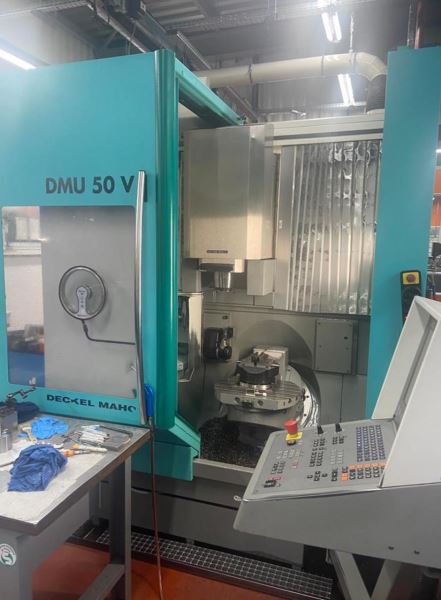 DMG DMU 50 V CNC Dik İşlem