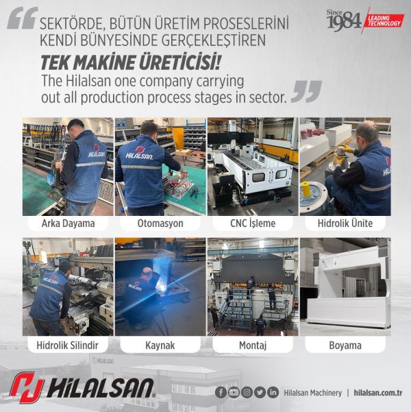 HİLALSAN 6 METRE 400 TON CNC ABKANT PRES