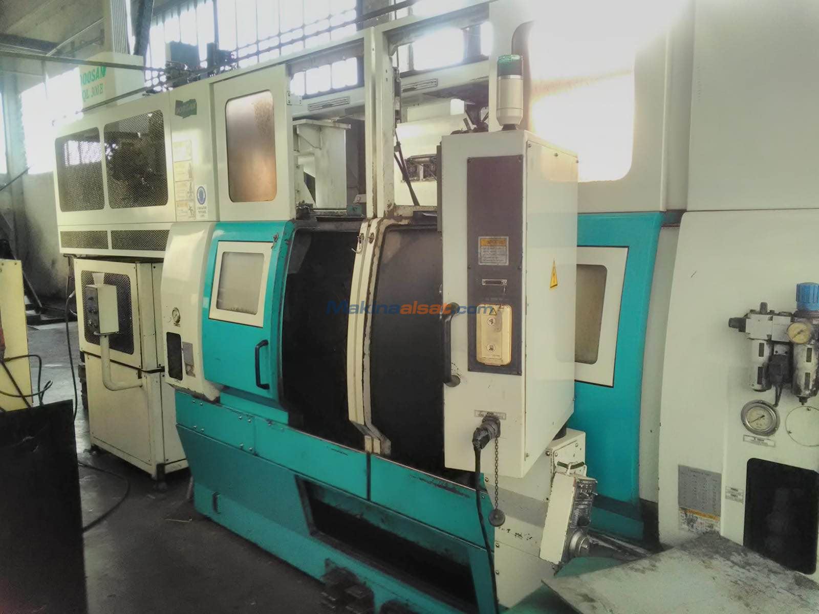 DOOSAN ÇİFT AYNA ÇİFT TARET FLANŞÇILAR İÇİN CNC TORNA