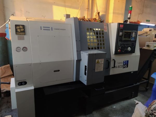 Hwacheon Hi-ECO 21HS 8" CNC Torna