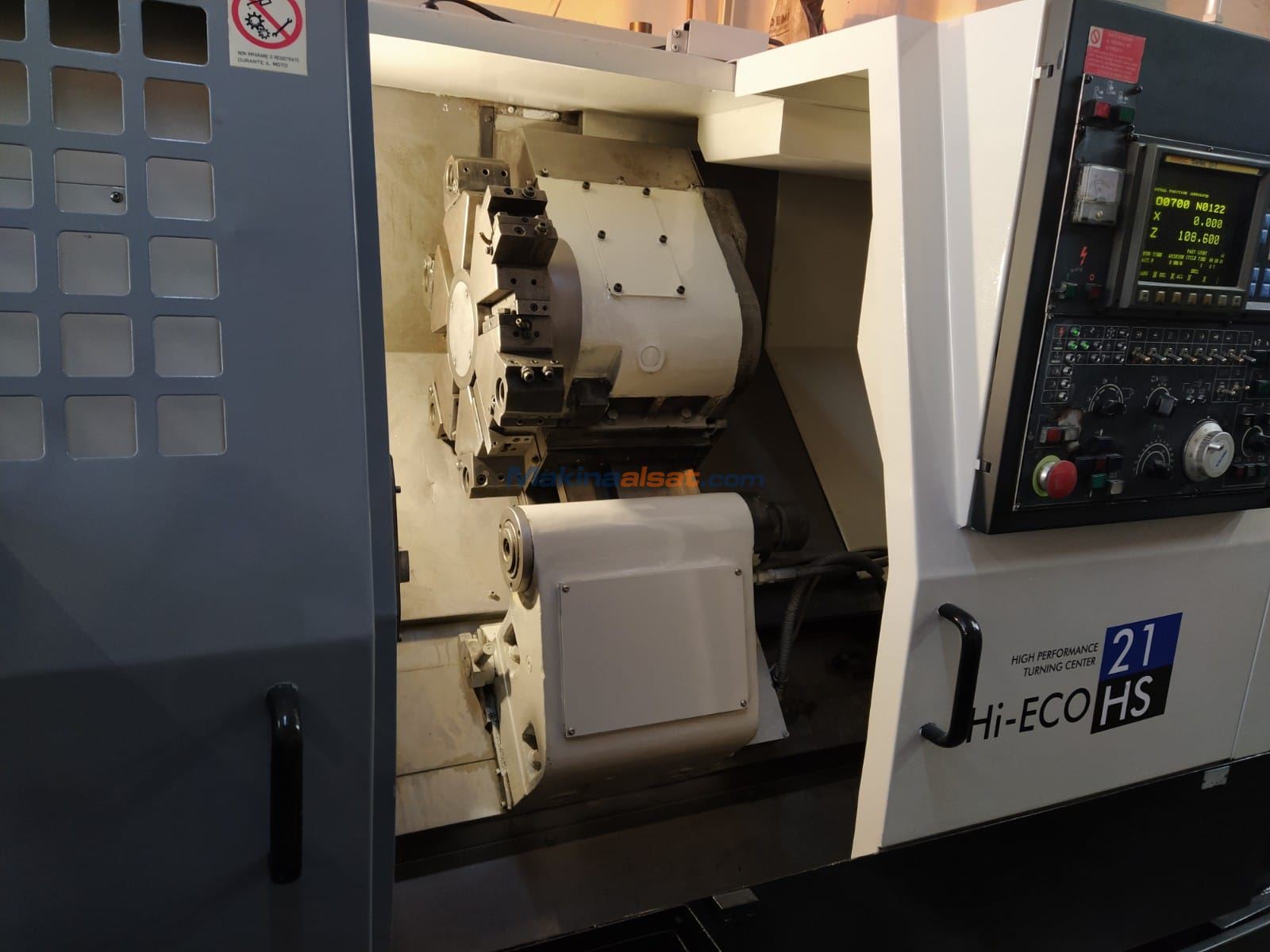 Hwacheon Hi-ECO 21HS 8" CNC Torna