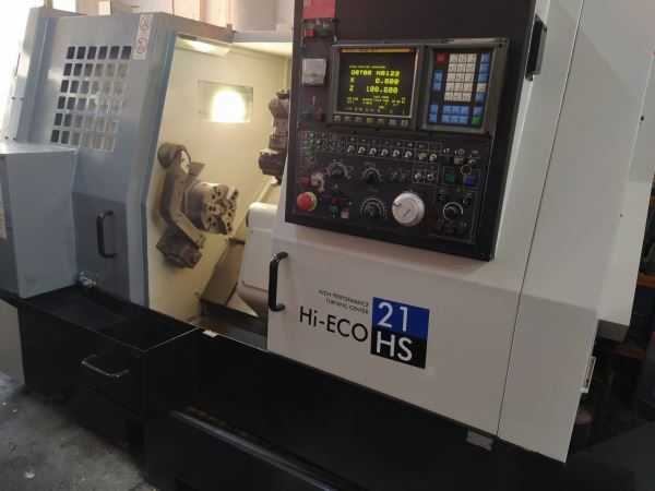 Hwacheon Hi-ECO 21HS 8" CNC Torna