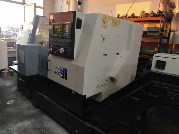 Hwacheon Hi-ECO 21HS 8" CNC Torna