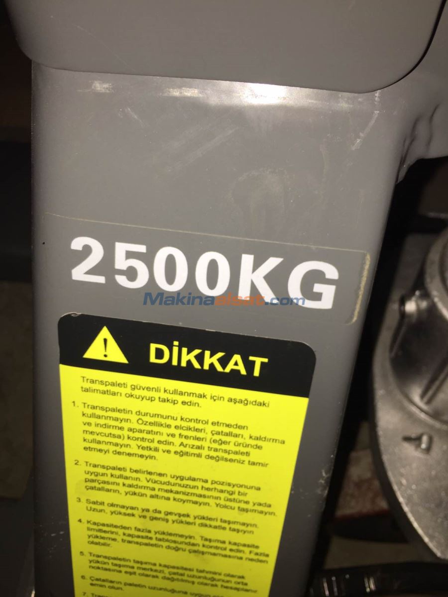 2500 KG MEKANİK TRANSPALET