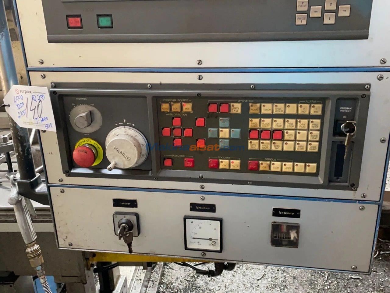 ALMAN 1600x600x650 ISO 50 FANUC KONTROL CNC FREZE