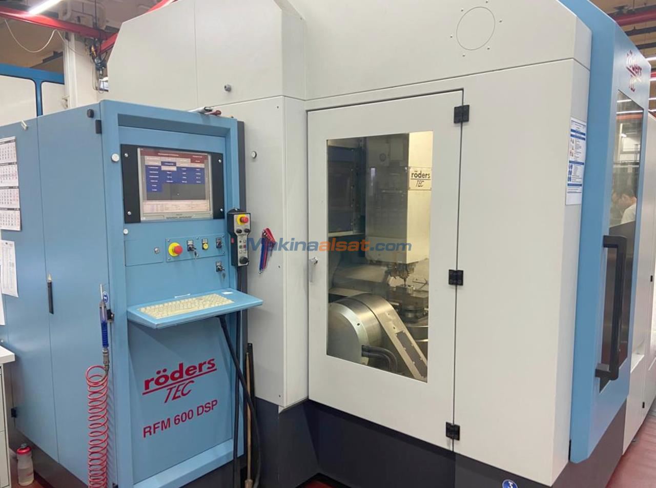 RÖDERS RFM 600 DSP 5 Eksen CNC İşleme