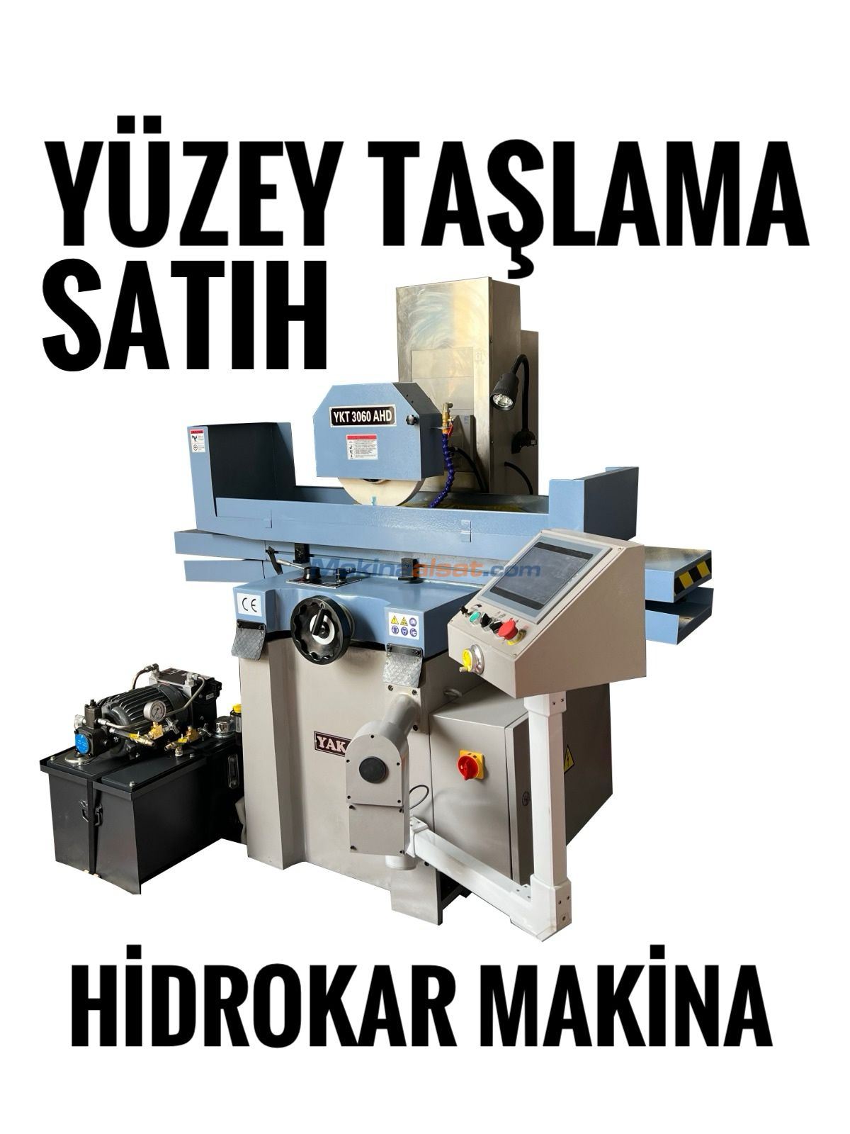 YAKATO YKT 3060 AHD PLC KONTROL YÜZEY (SATIH) TAŞLAMA