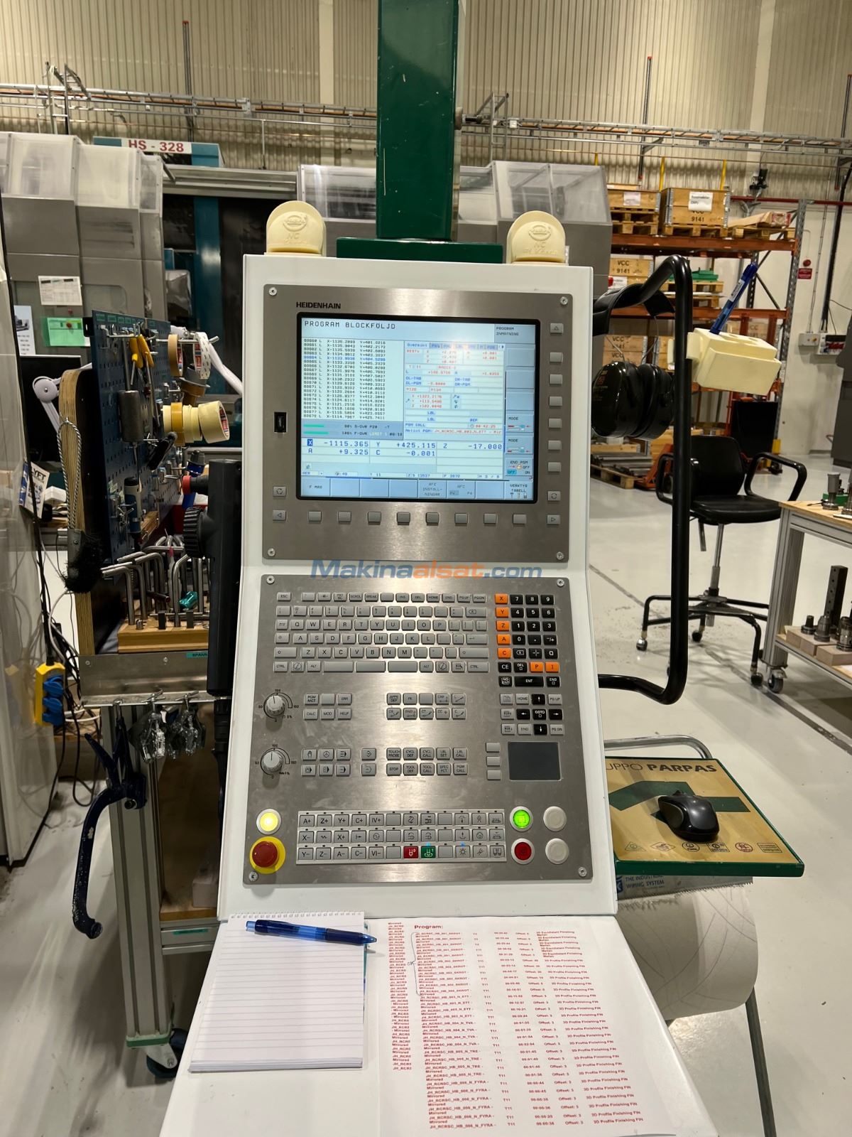 5 Eksen Köprü Tipi CNC İşleme Merkezi