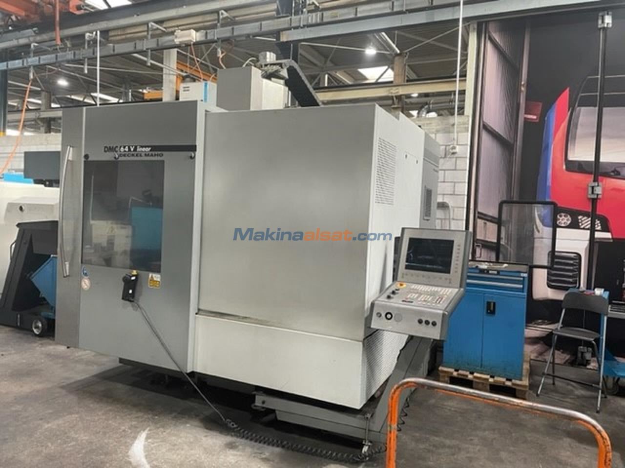 DMG DMC 64 V linear CNC Dik İşlem