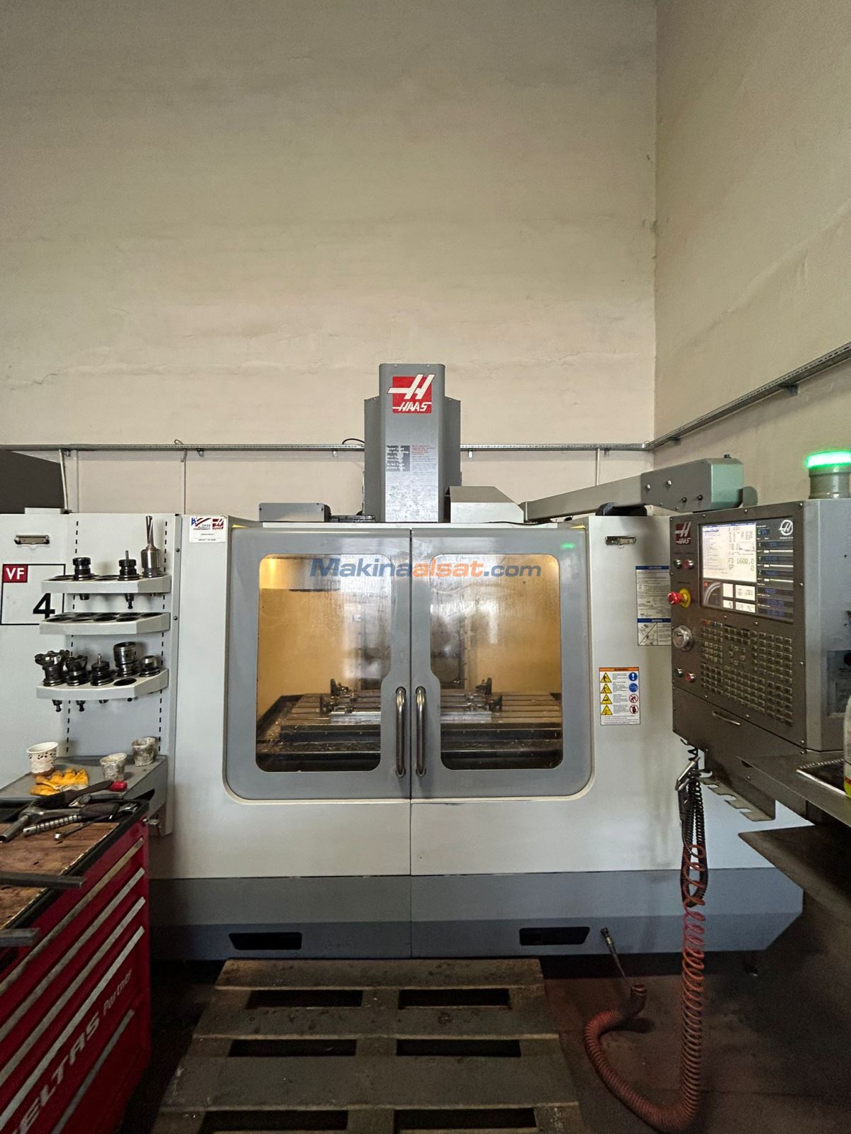 Haas VF 4 CNC Dik İşlem