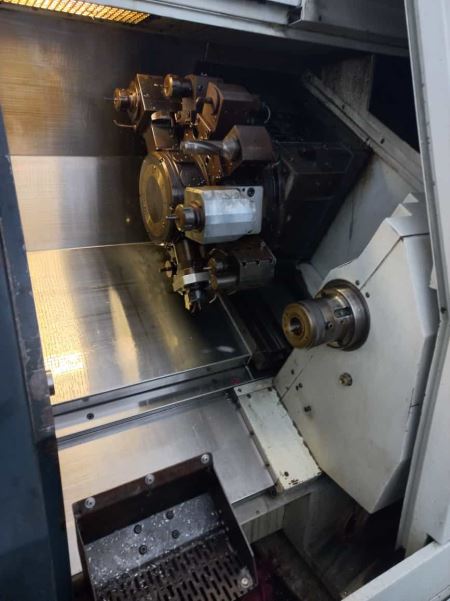 SPINNER CMZ TS66L SMC 10 INCH C EKSENLİ KARŞI AYNALI CNC TORNA