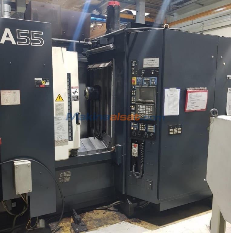 MAKİNO A55 JAPON FANUC CNC YATAY İŞLEME MERKEZİ