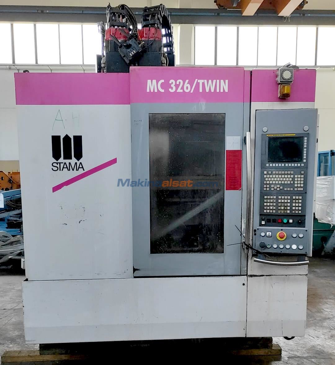 STAMA MC 326 / TWIN CNC Yatay işlem