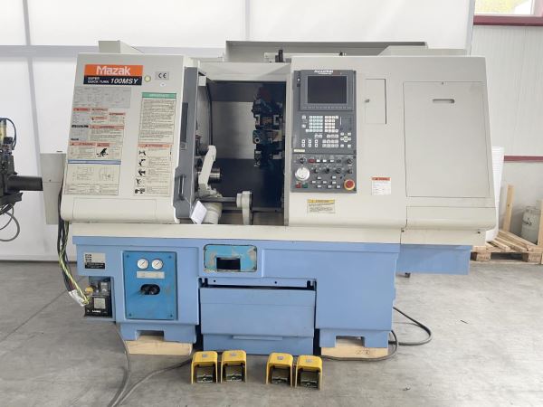 MAZAK SUPER QUICK TURN 100MSY Cnc Torna