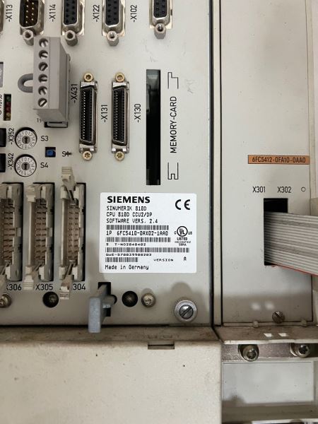 SIEMENS SINUMERIK 810D 6FC5447-0AA00-0AA1 + CPU 810D KOMPLE