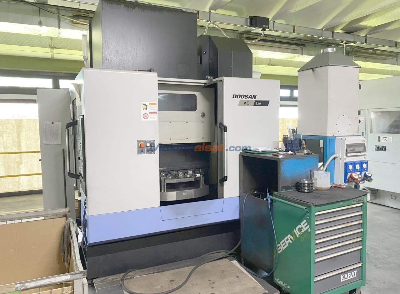 DOOSAN VC 430 CNC Dik İşlem