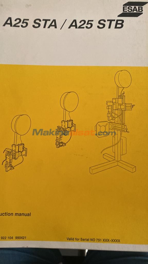 ESAB CaB 300 3 x 3,5 Metre KOLON BOM