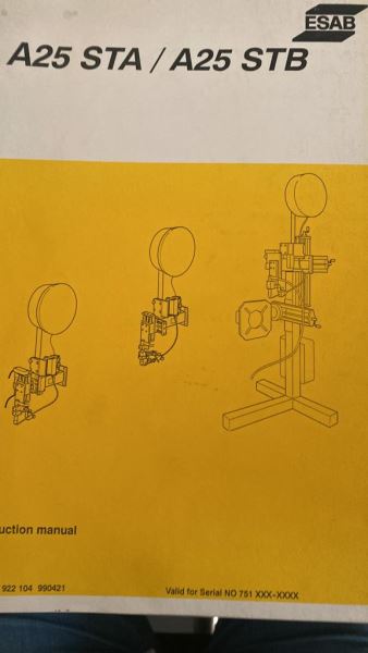 ESAB CaB 300 3 x 3,5 Metre KOLON BOM