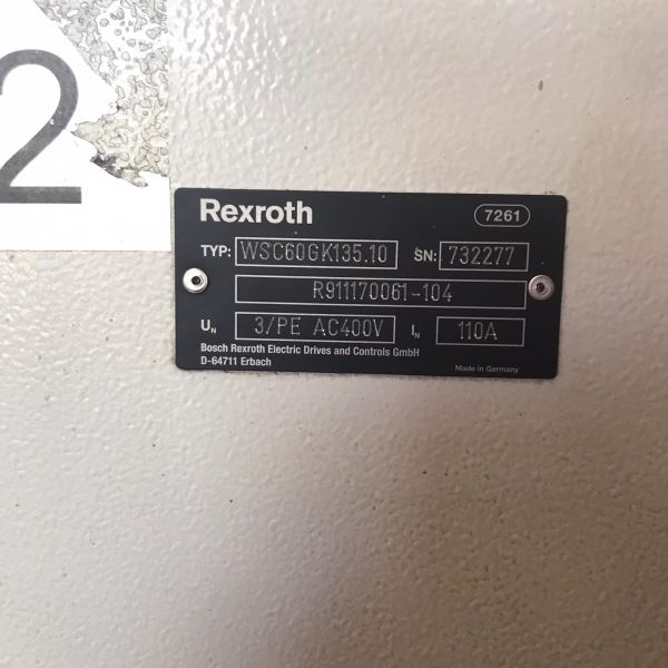 BOSCH REXROTH WSC60GK135.10 TİMER DOLABI, TYP PSI6300.228-L1 BOSCH TİMER İLE BİRLİKTE TAM SET