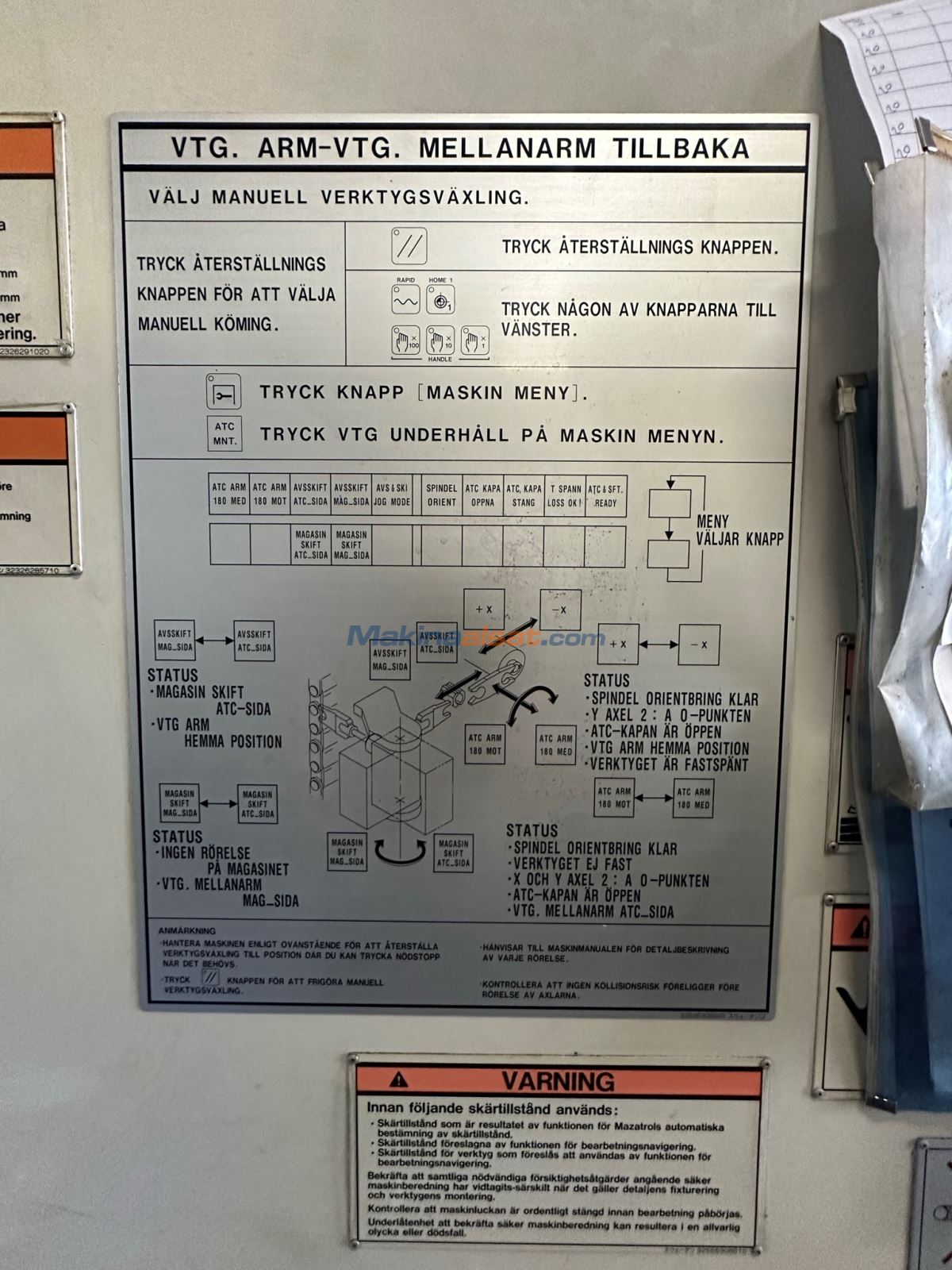 Mazak  FH-4800 Yatay İşleme Merkezi