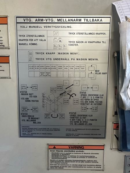 Mazak  FH-4800 Yatay İşleme Merkezi