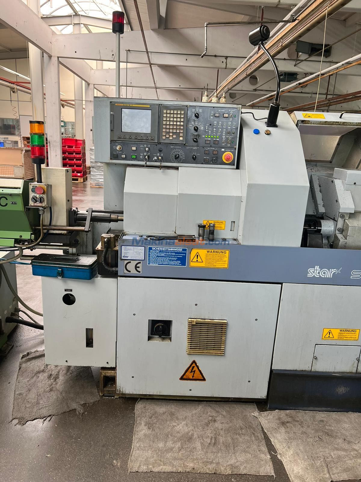 Star SA 12 CNC Otomat Torna Used Cnc Sliding Head Lathe Machine For Sale