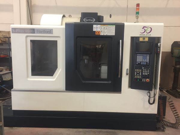 Hartford S-Plus 10 Dik işlem 4 Eksen CNC Dik İşlem