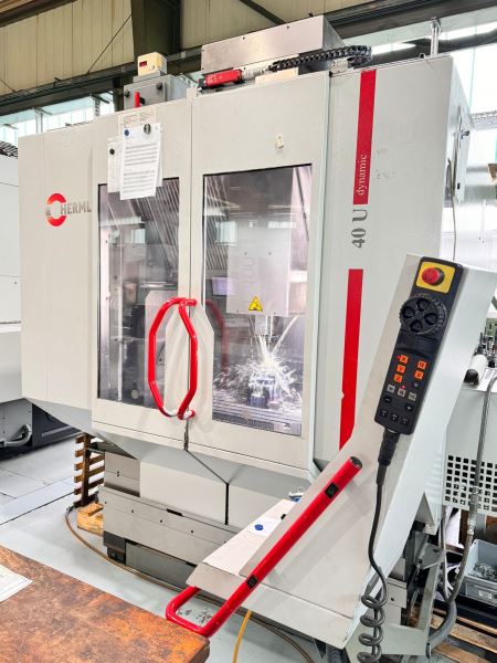 HERMLE C40 U 5 EKSEN 2005 MODEL SİMULTAN CNC İŞLEME MERKEZİ