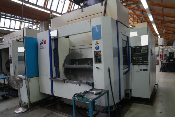 SW BA400-2 ÇİFT SPINDLE 5EKSEN İŞLEME MERKEZİ