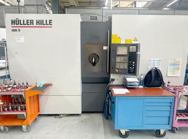 HÜLLER HILLE BLUESTAR 5 5 Eksen CNC İşleme