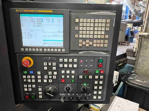 DOOSAN  PUMA  2100 MS  10.inc. Çift Ayna / 2 x C-eksen + B-eksen- Sürücülü CNC Torna