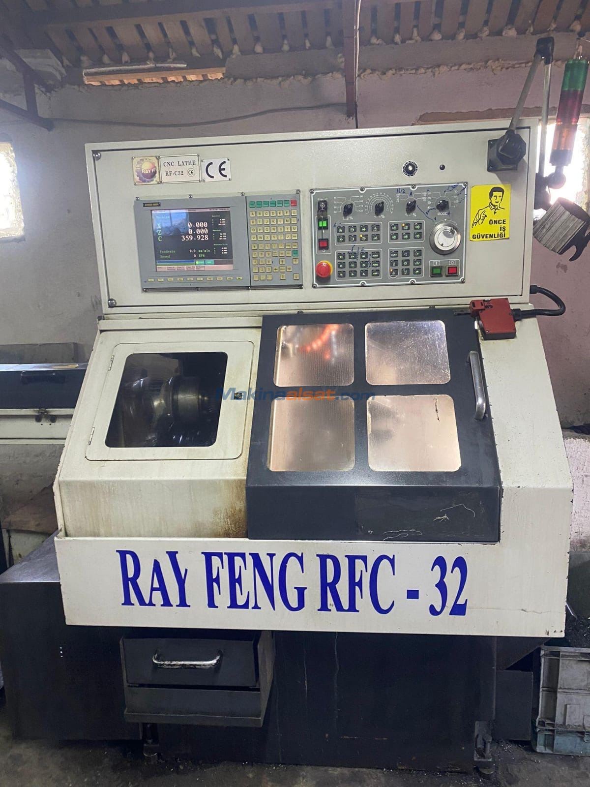 Satılık Ikinci El Rayfeng RFC 32 Gang Tipi CNC Torna CNC Torna Makinesi