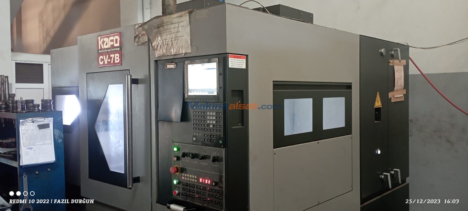 KAFO CV-7B CNC Dik İşleme Merkezi