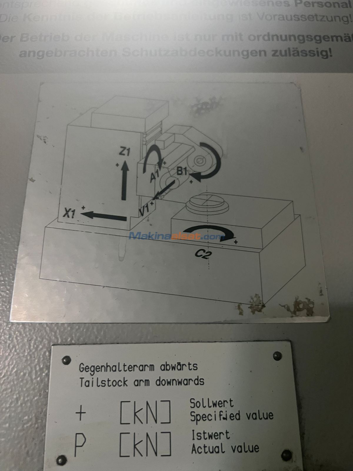 LIEBHERR LC 282 2000 MODEL CNC DİŞLİ AZDIRMA