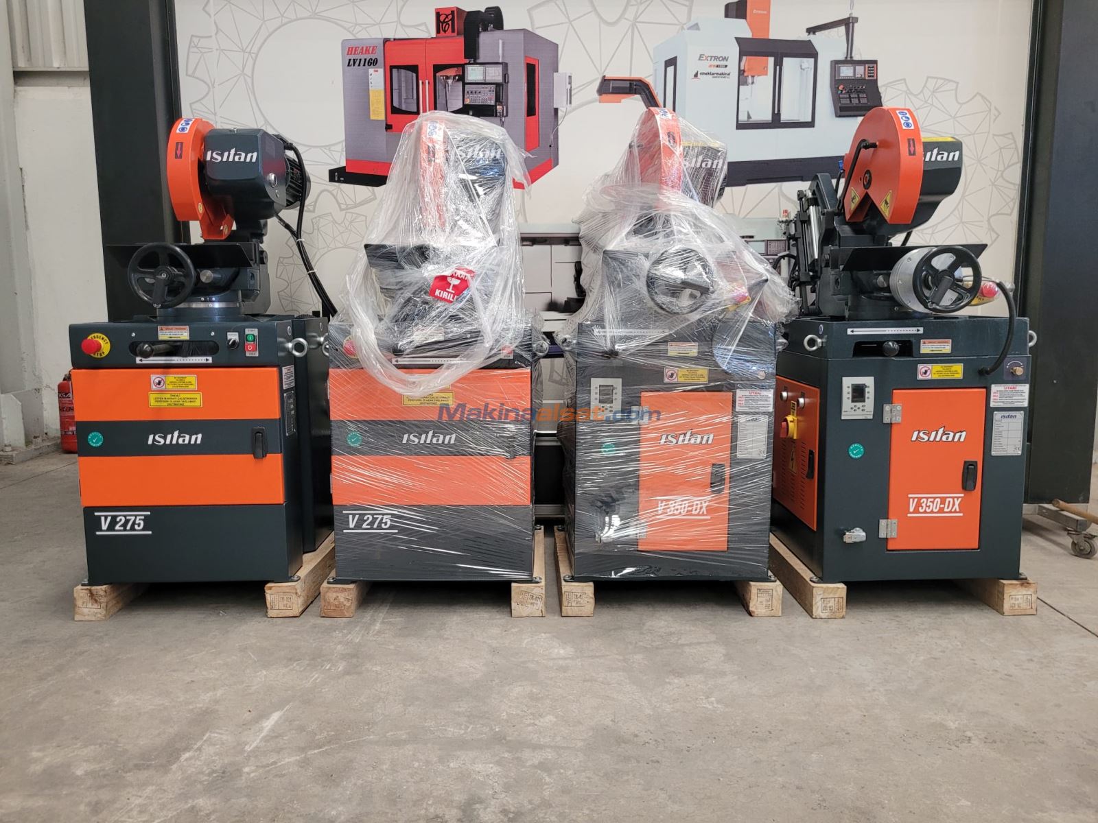 ISITAN V 350 DX YARI OTOMATİK DAİRE TESTERE Used Circular Sawing ...