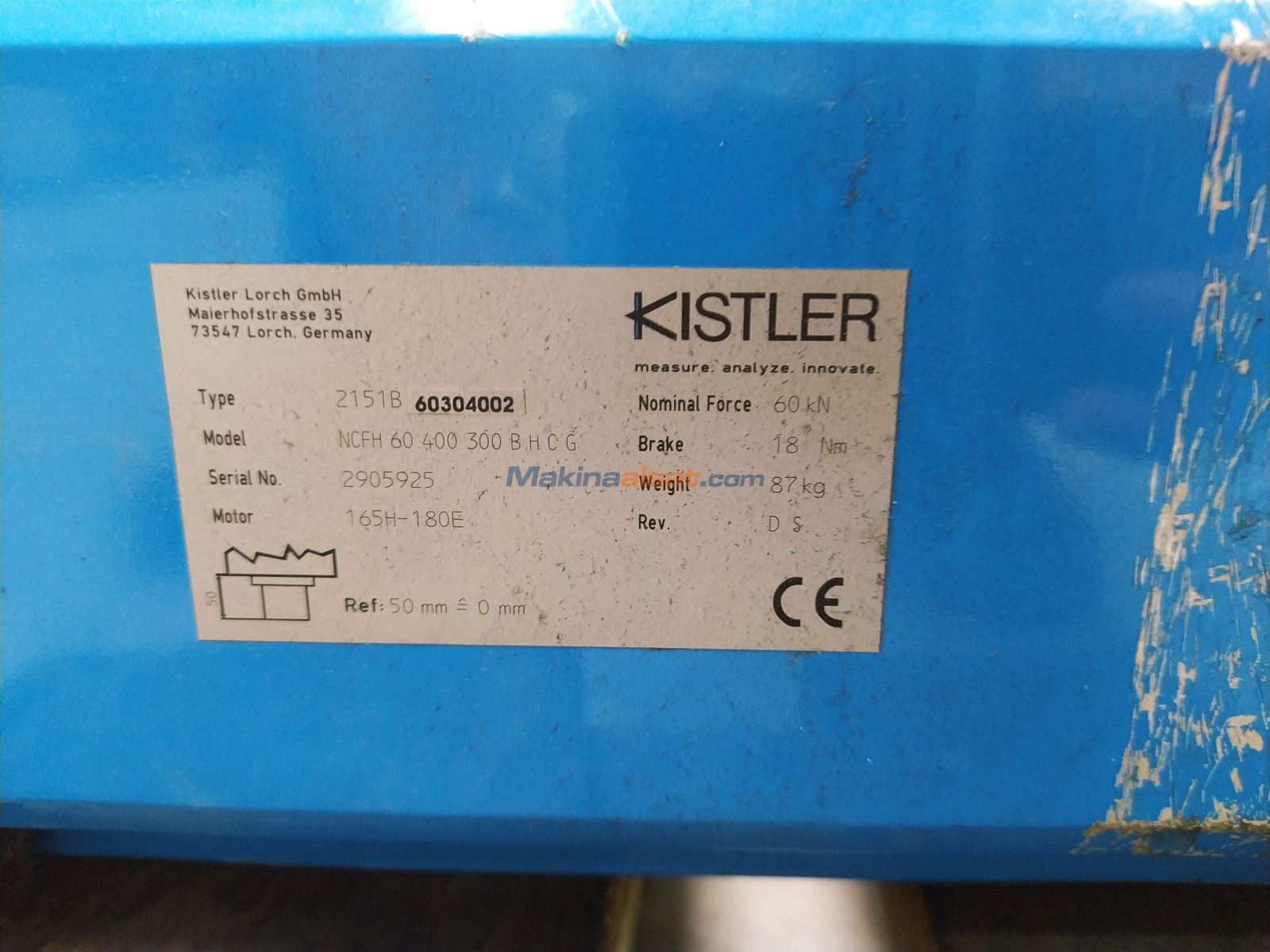 KISTLER 2151B 60304002