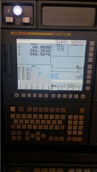 YCM SUPERMAX NVX 1380A CNC Dik İşlem Merkezi