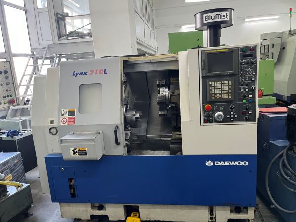 Daewoo Lynx 210 - 8 inç Puntalı Cnc Torna