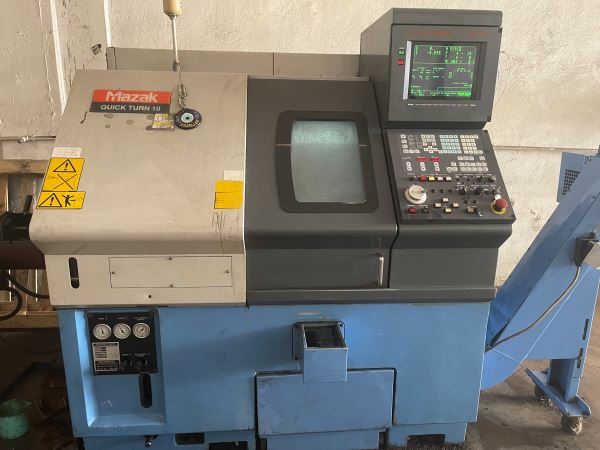 1997 Model Çok Temiz Mazak QT 10 / 6 inç Cnc Torna