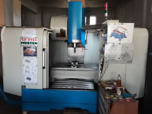 CNC FREZE VTEC DİK İŞLEM MERKEZİ - ( SIFIR AYARINDA TEZGAH ) + ATÖLYE