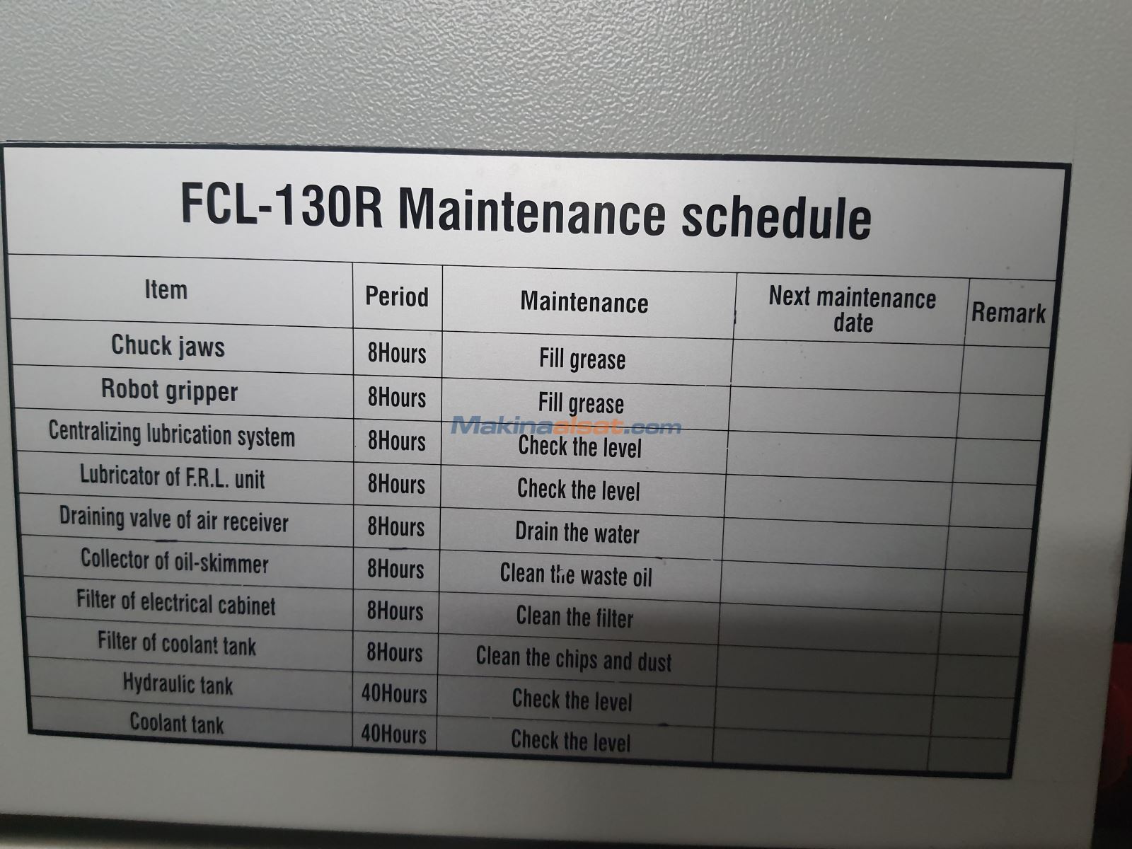 Stokta Hazır Focus FCL 130 RP Sıfır CNC Otomat Torna