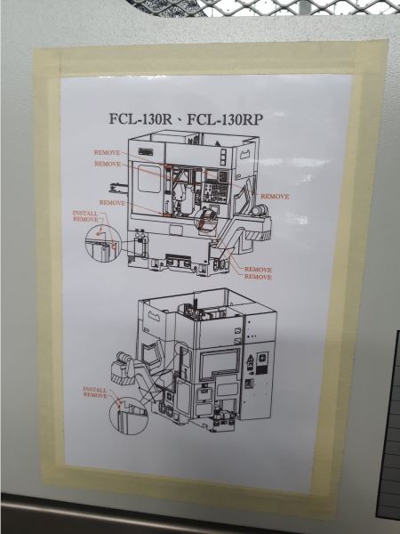 Stokta Hazır Focus FCL 130 RP Sıfır CNC Otomat Torna