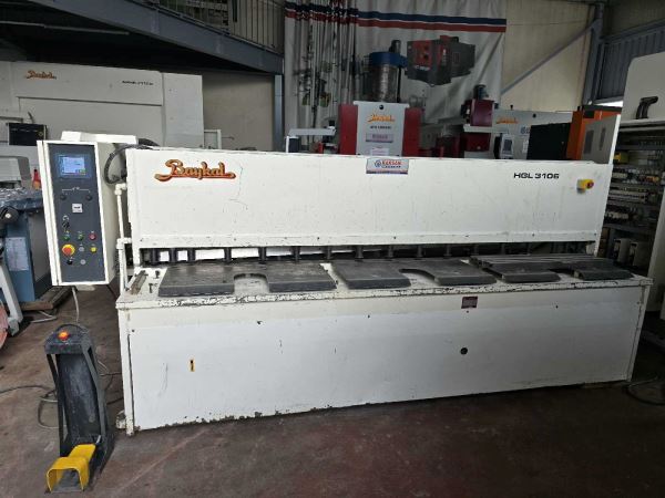 2015 MODEL BAYKAL HGL 3100 x 6MM HİDROLİK GİYOTİN MAKAS