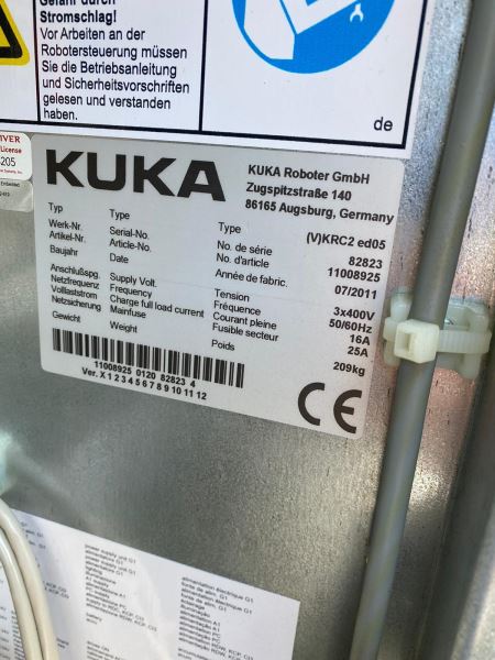 KUKA KRC2 KR 240-2 2000 2011 MODEL ROBOT