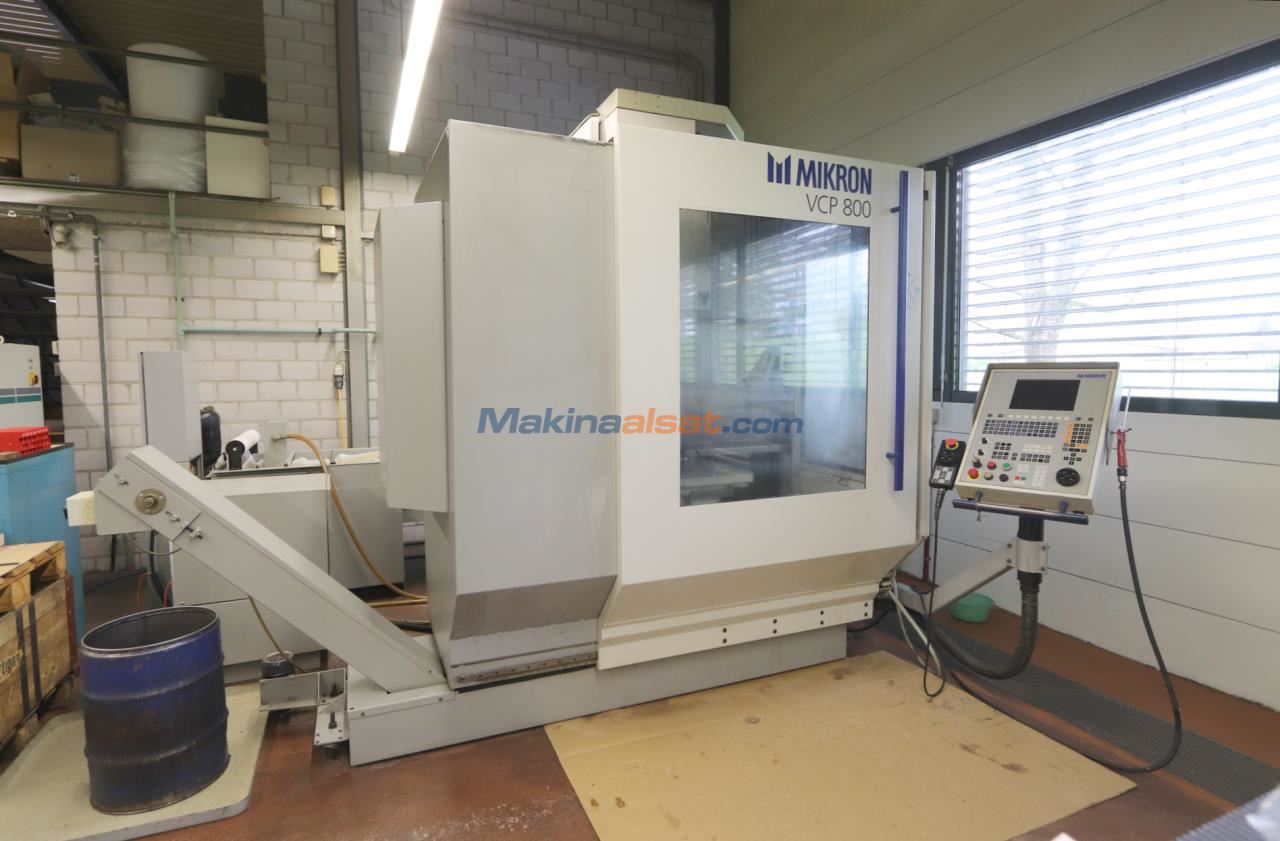 MIKRON VCP 800 CNC Dik İşlem